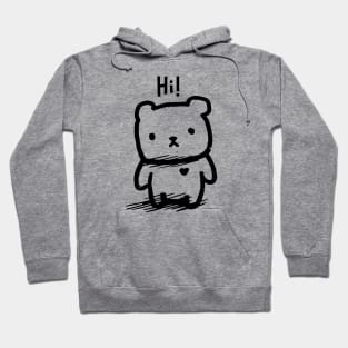 Shy Bear Hoodie